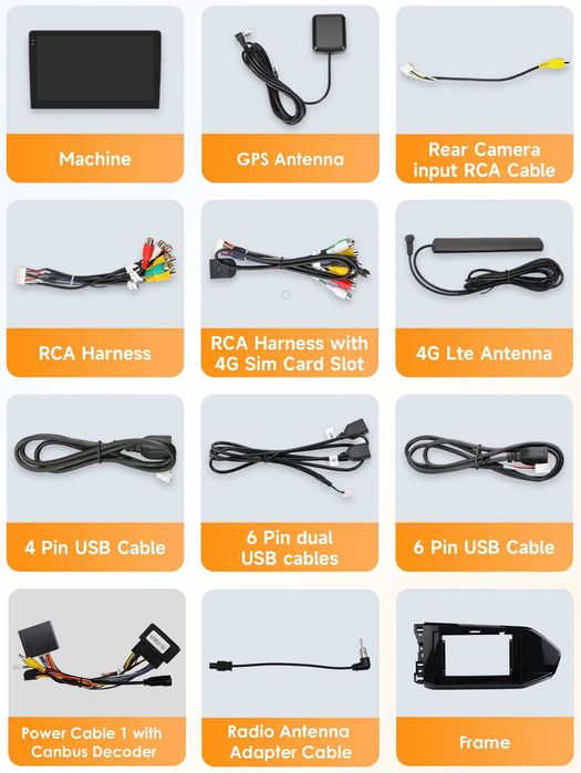 Мултимедия 10″ Android 14 за VW CADDY V (20-26г) CARPLAY навигация