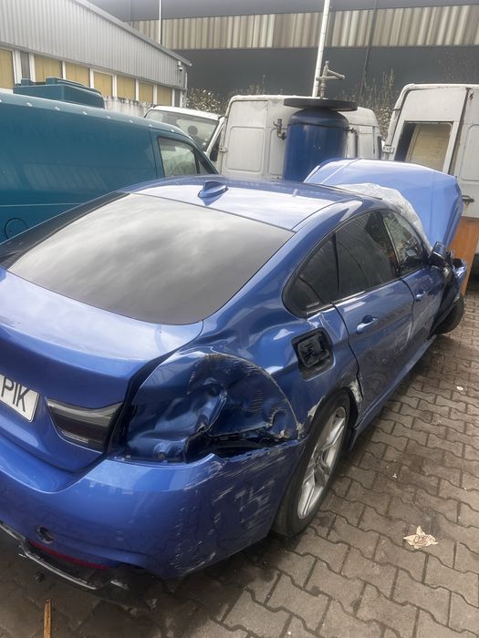 Bmw 420d AVARIAT se vinde cum se vede