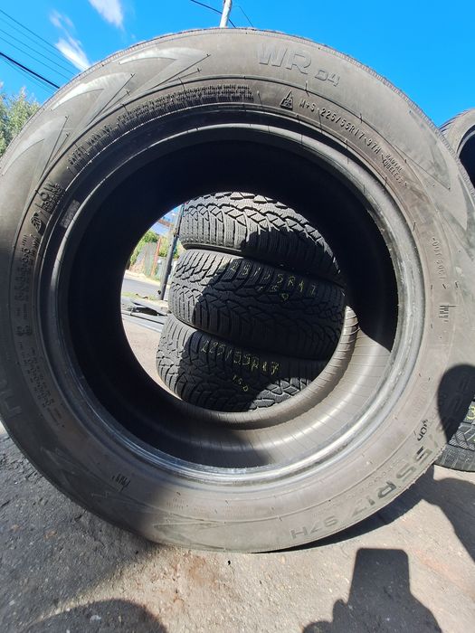 2 anvelope iarna 225/55r17 Nokian Montaj Gratuit