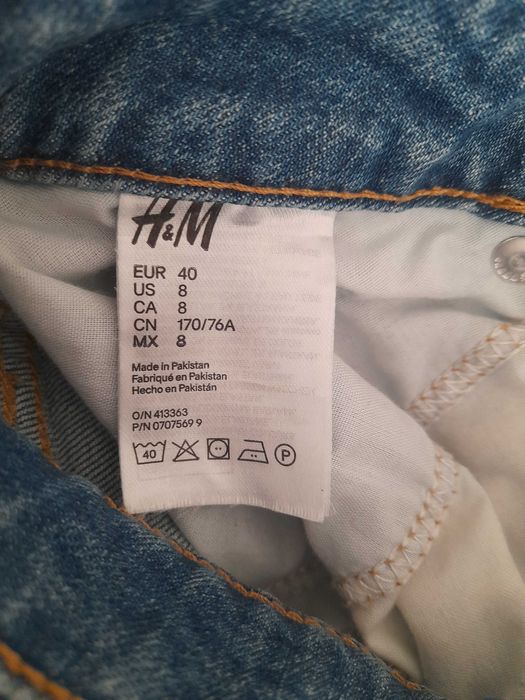 Fusta blugi, H&M, 80 lei
