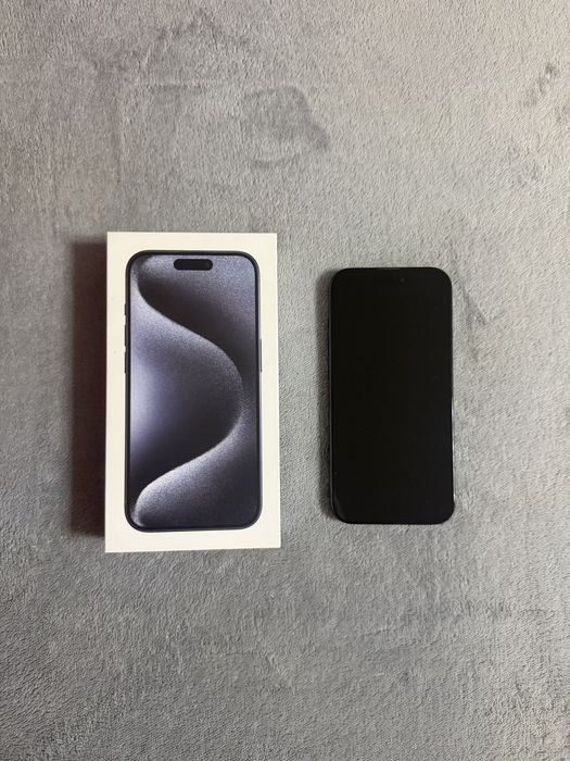 Iphone 15 Pro Blue Titanium 126 GB. 10/10