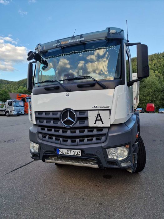 Ansamblu Mercedes Benz Arocs 2017 HAD Euro 6 + semiremorca Meierling ALU