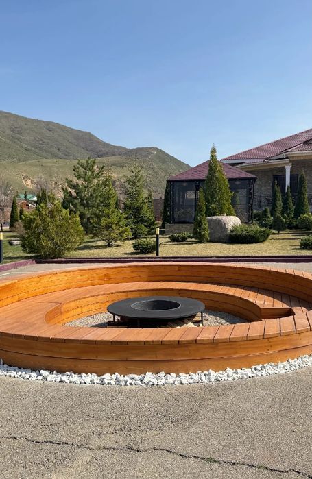 Костровая зона с очагом