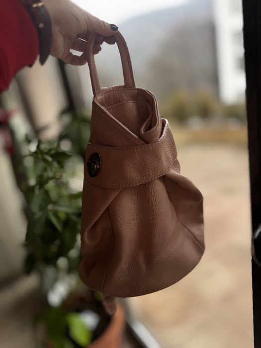 Раница естествна кожа Vera