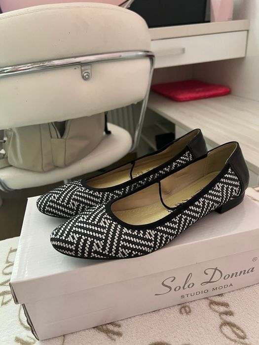 pantofi piele naturala fetite