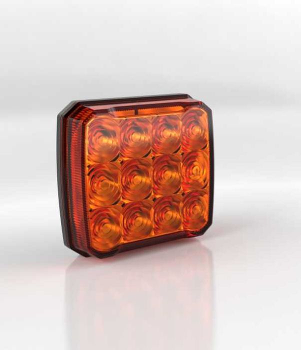 LED аварийни светлини, 12-24V, безжични, магнитни, 12 режима на работа