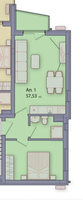 Двустаен апартамент БЕЗ КОМИСИОННА с панорамна гледка море без такса