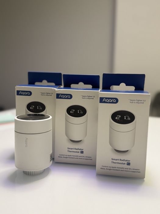 Aqara smart thermostat E1 x3