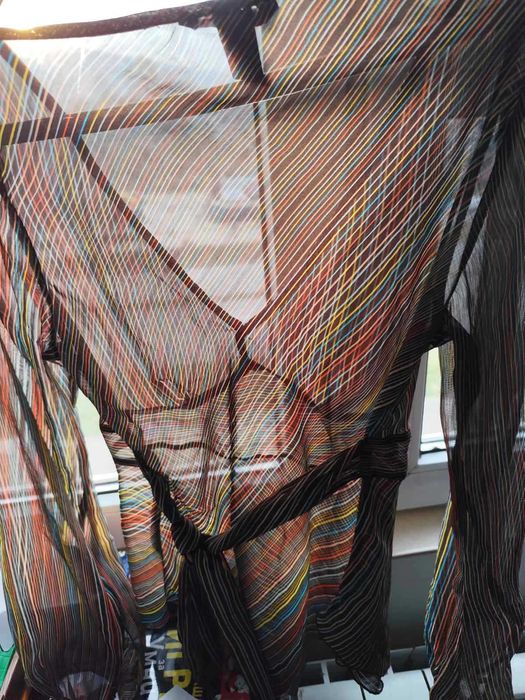 Прозрачна многоцветна блуза H&M 38р.