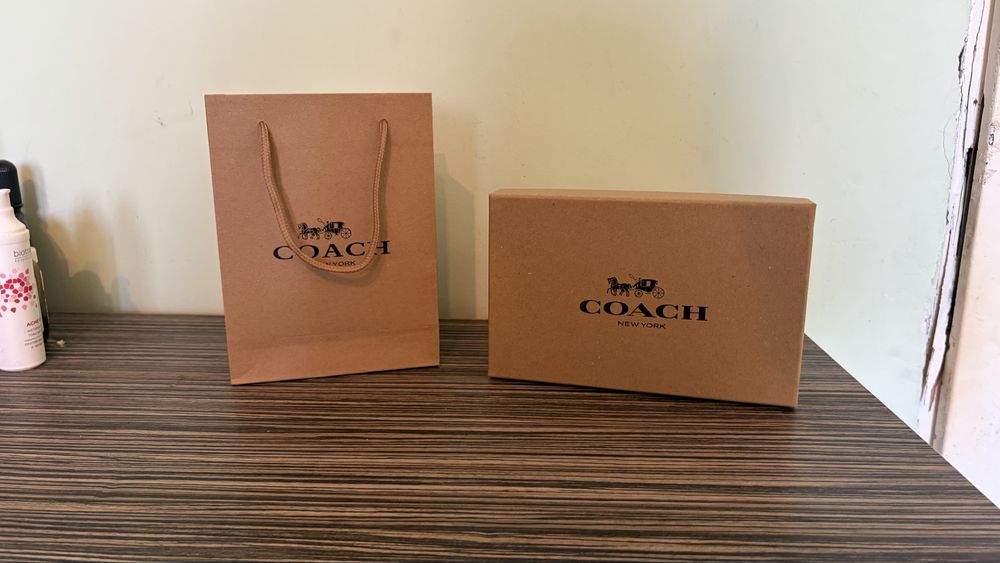 Coach колан и портфейл