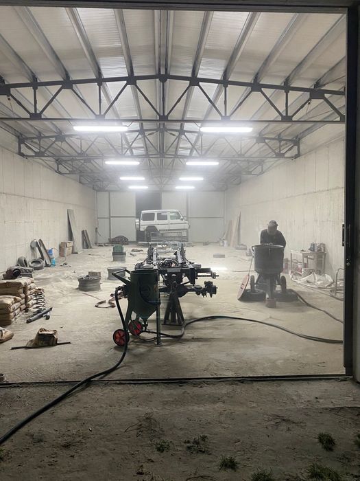Servicii sablare și vopsire industrială
