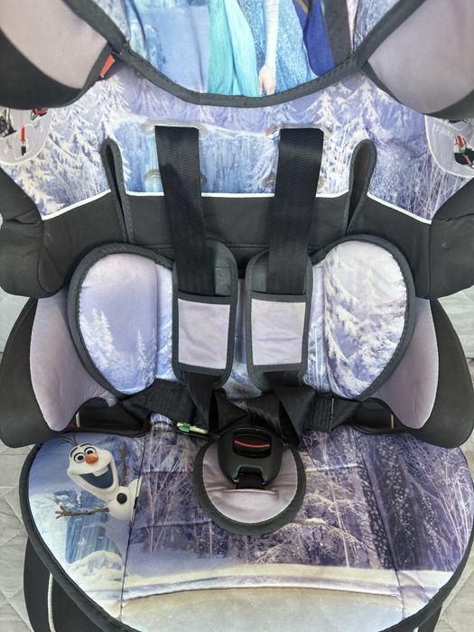 Scaun Auto Frozen Original Disney 15-36 KG Reglabil + Inaltator + Centuri | Stare noua