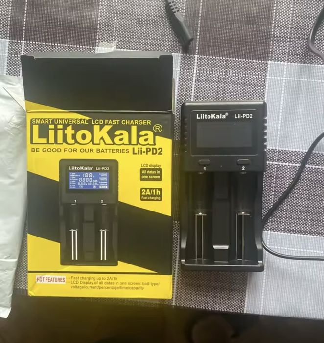 Зарядно за Li-ion батерии Liitokala