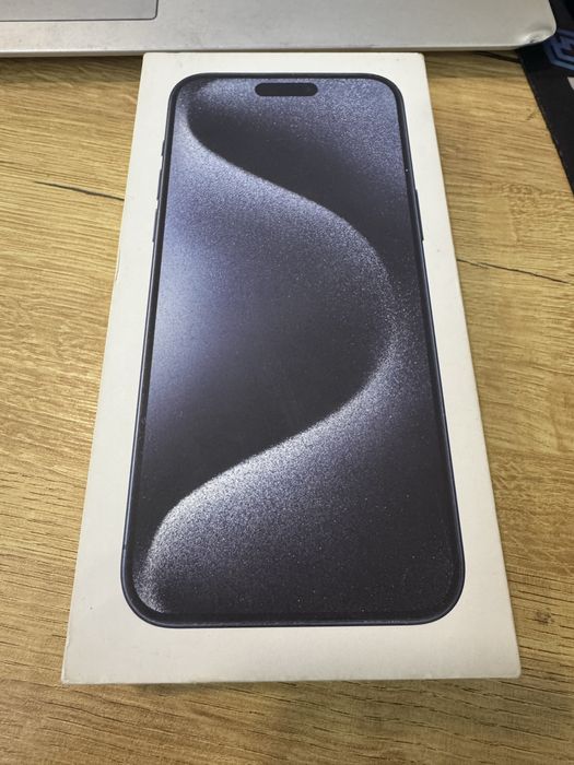 Iphone 15pro max 256gb blue titanium