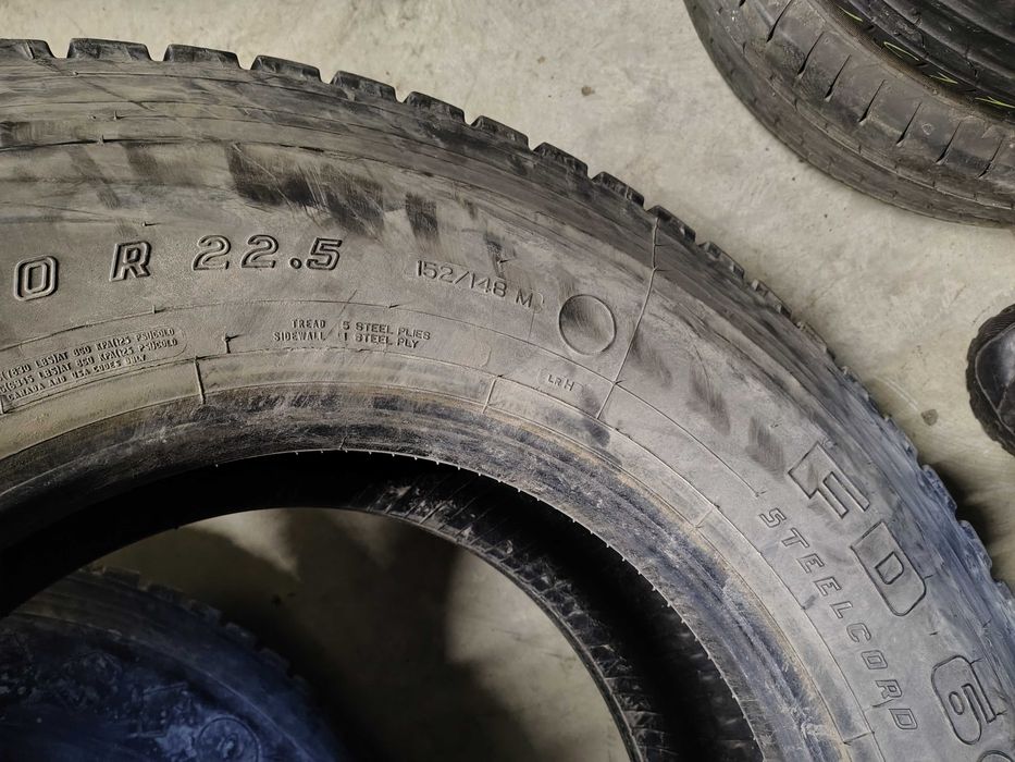 4бр.Като НОВИ задна шарка FIRESTONE 295 80 22.5 цена за брой