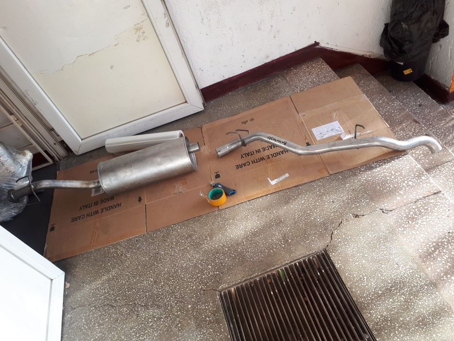 Toba esapament Opel Frontera finala intermediara saxofon catalizator