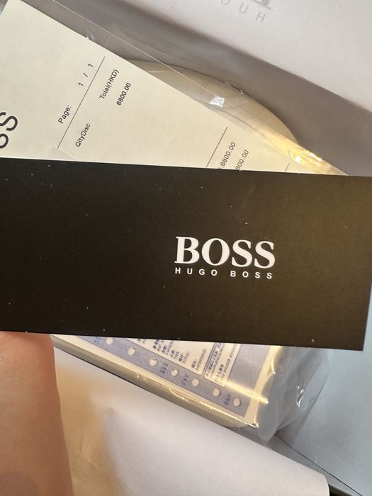 Кроссовки темно-синий BOSS