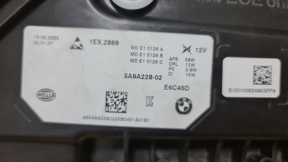 Far dreapta full led adaptiv BMW X1 U11 U12 iX1 5A9A228