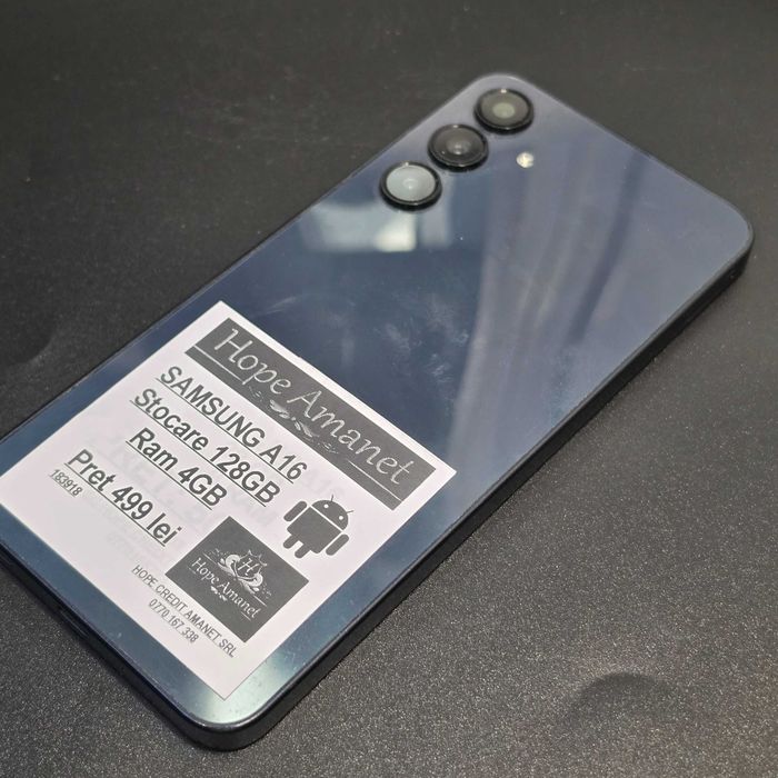 HOPE AMANET P8 Samsung A16 128 gb 4 gb ram
