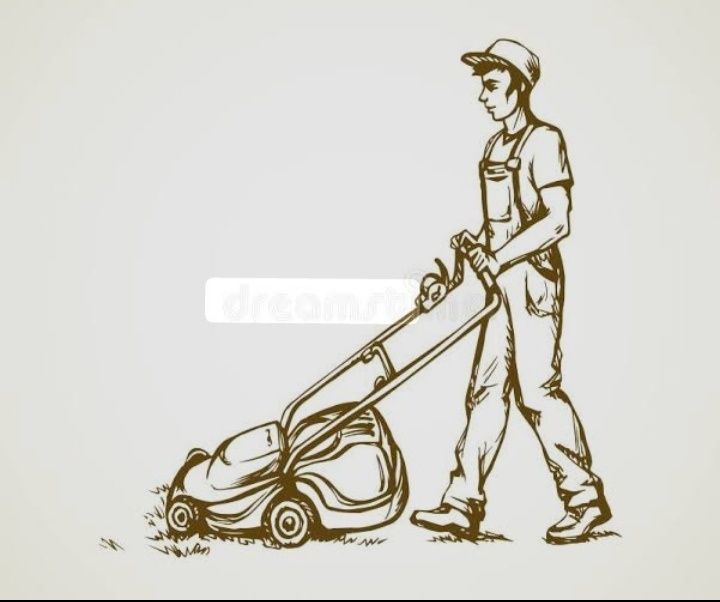 Шоп, газон орамыз косим трава.