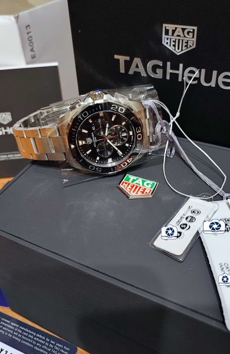 TAG HEUER AQUARACER Chronograph 300m CAY111A Мъжки Часовник НОВ