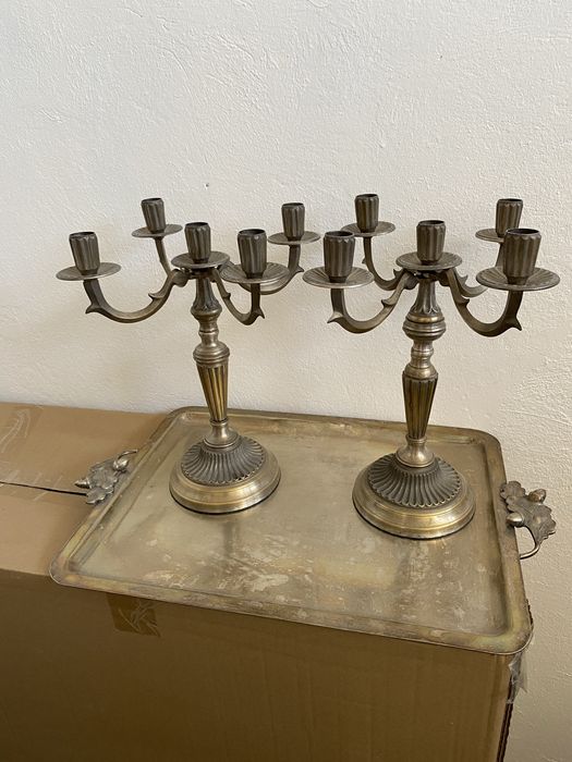 Fesnice  din  bronz  43 cm