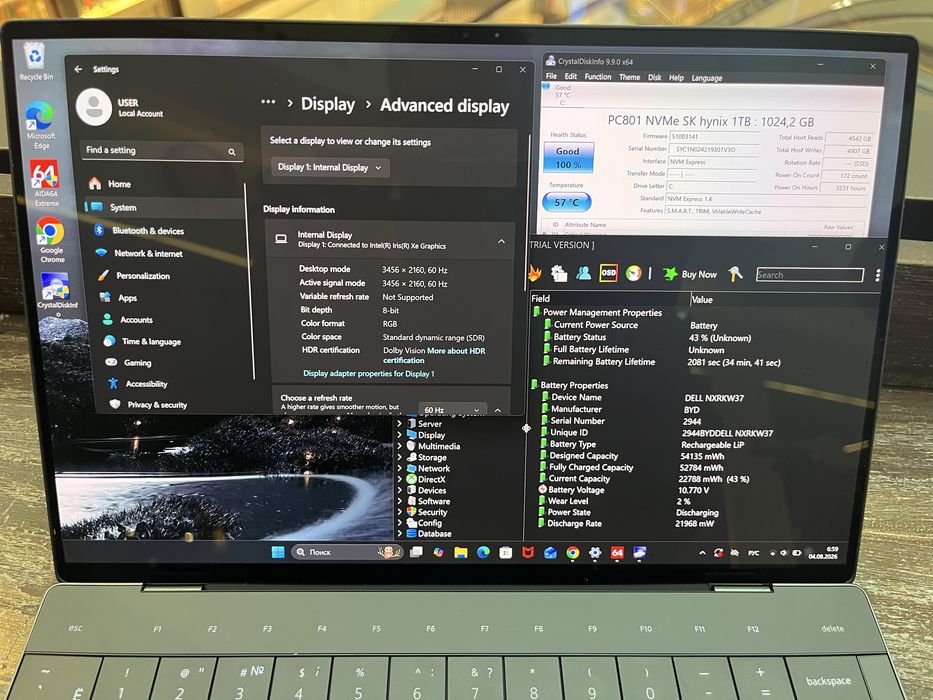Dell XPS 9320 OLED_32gb_1Tb_i7-1360p