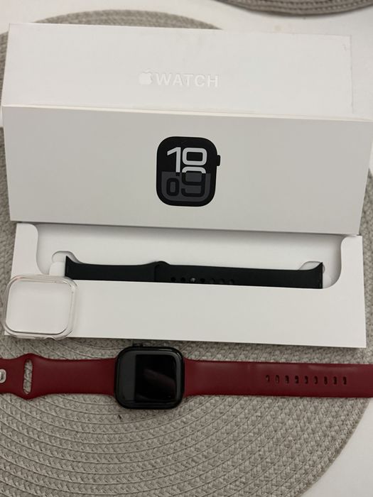 Apple Watch Series 10 46 mm – Jet Black – Pachet complet