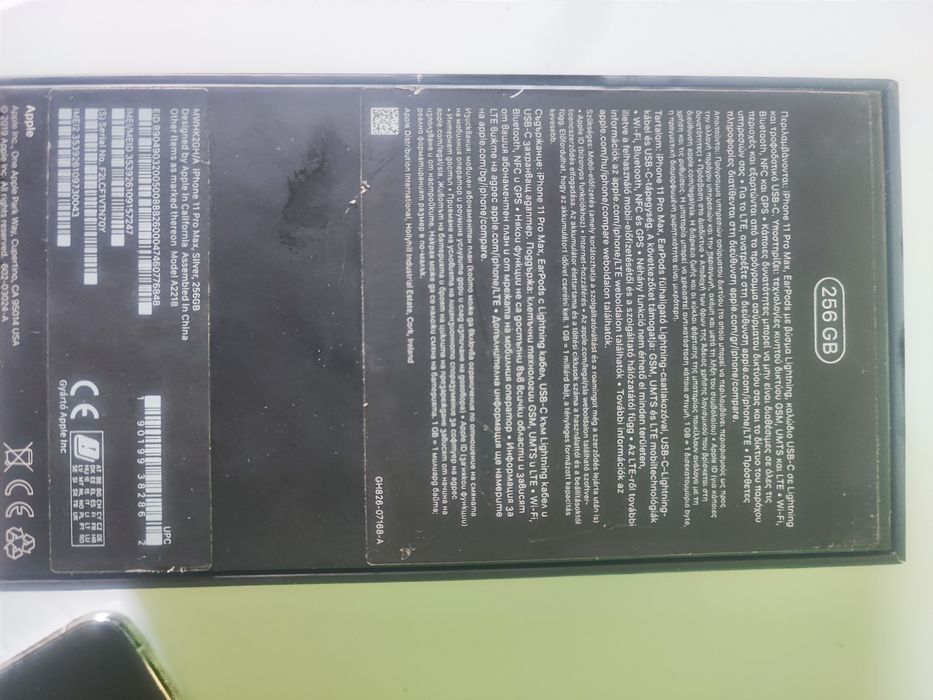 iPhone 11pro max 256gb