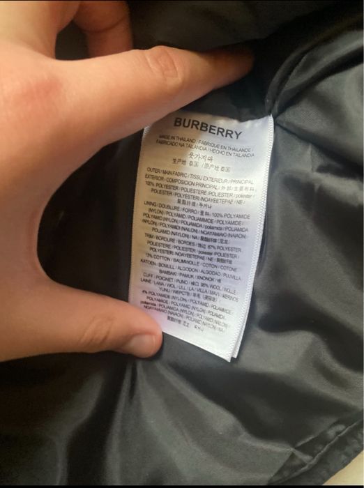 Geaca burberry london