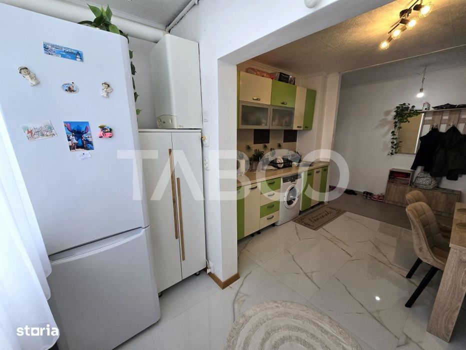 Apartament decomandat de vanzare mobilat pivnita Vasile Aaron Sibiu
