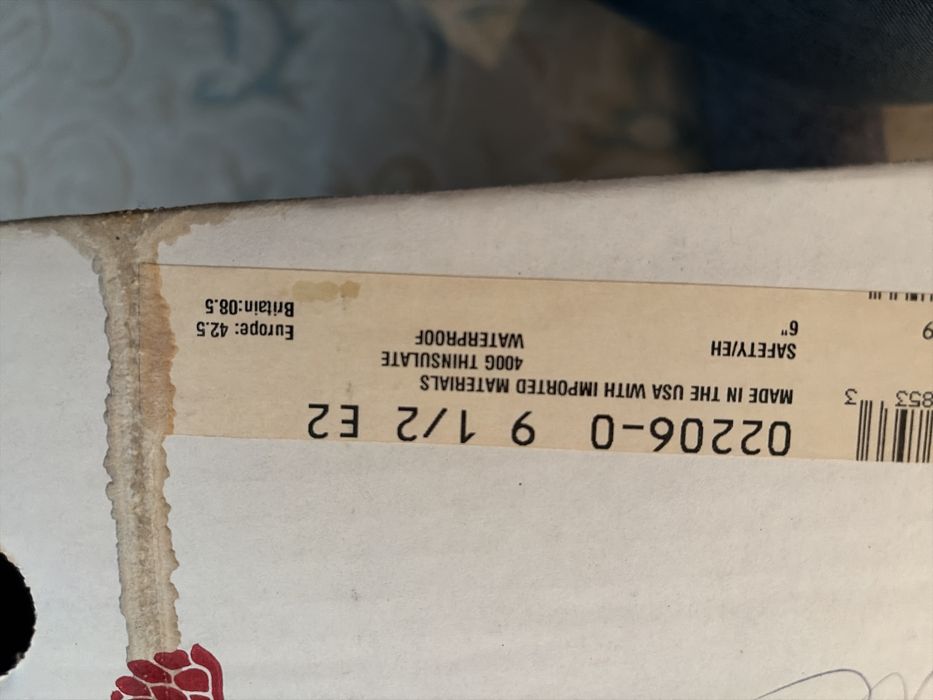 Зимние спец ботинки Red Wings EU40, EU41, EU42.5