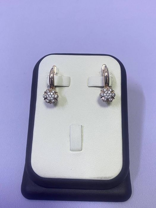 Серьги с камнями 169664