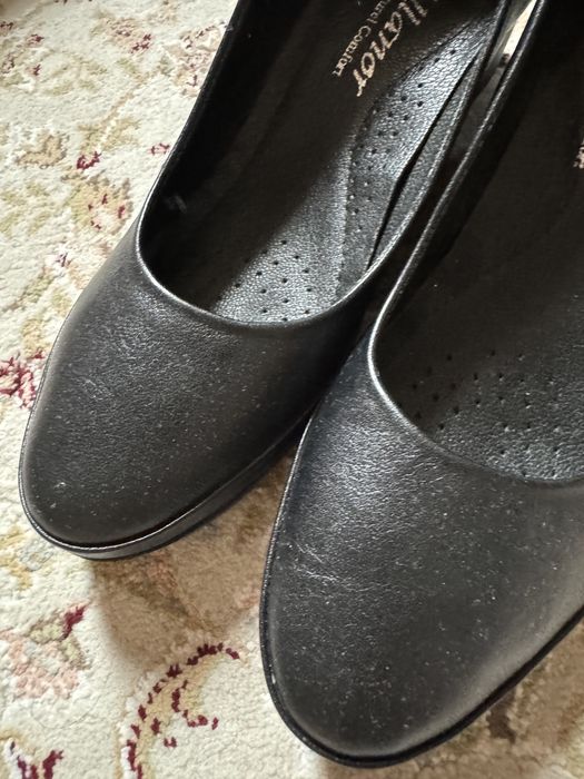 Туфли кожаные