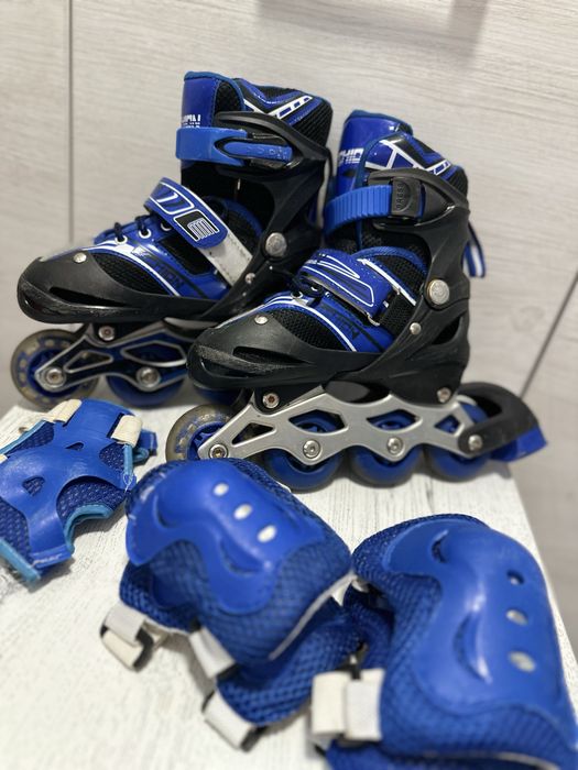 Ролики раздвижные с накладками