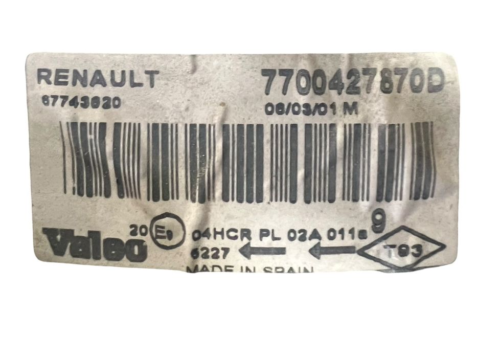 Far Dreapta Renault Megane I Ba0/1_ 1995 - 2004 7700427870D