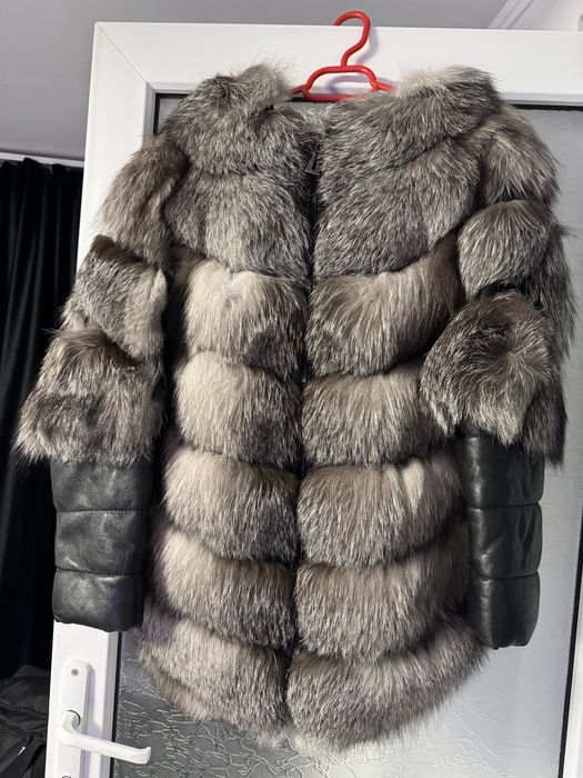 Geacă de blană naturală ROMA Leather & Fur – 3 în 1