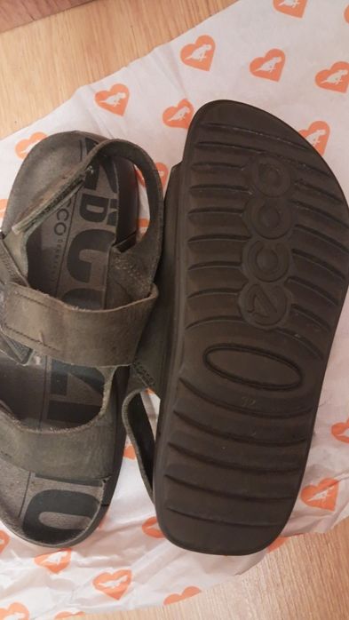 Сандали кожанные ECCO