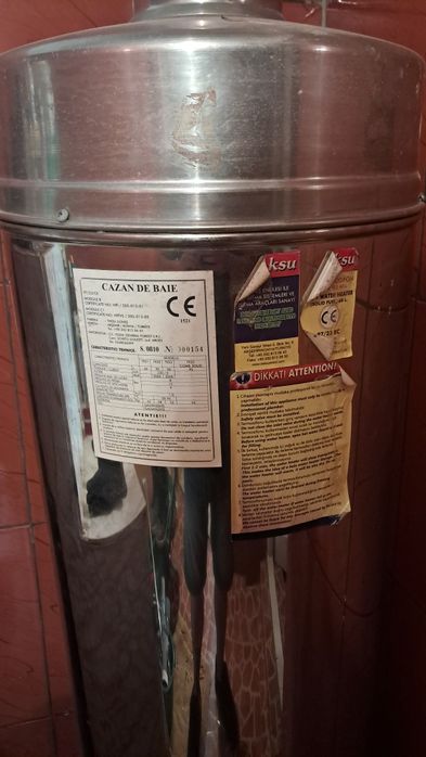 Vand boiler pe lemne!