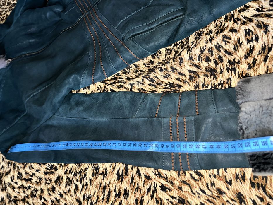 Зимняя натуральная дубленка