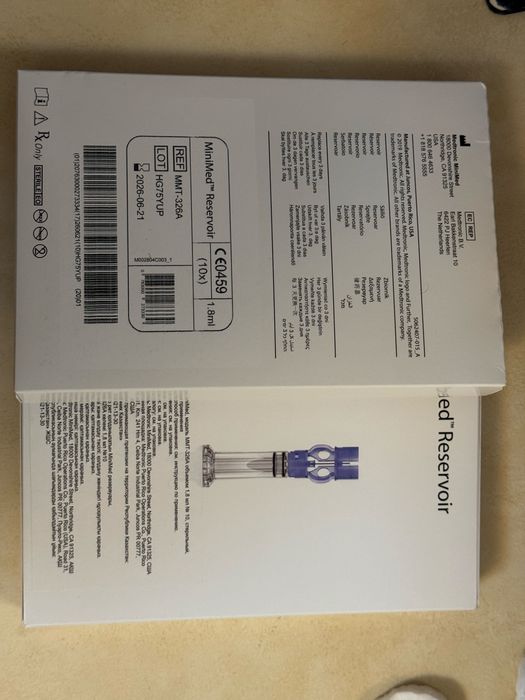 Резервуар MiniMed 1.8 расходник и набор инфузионный