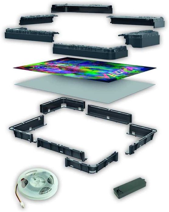 Светещ Пъзел Clementoni Stranger Things - Vecna (с Рамка и LED)