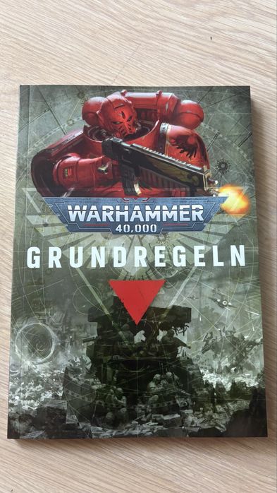 German language Warhammer Armageddon Decks, character cards rules
