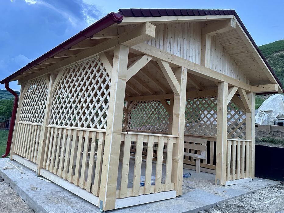 Construim foișoare și terase