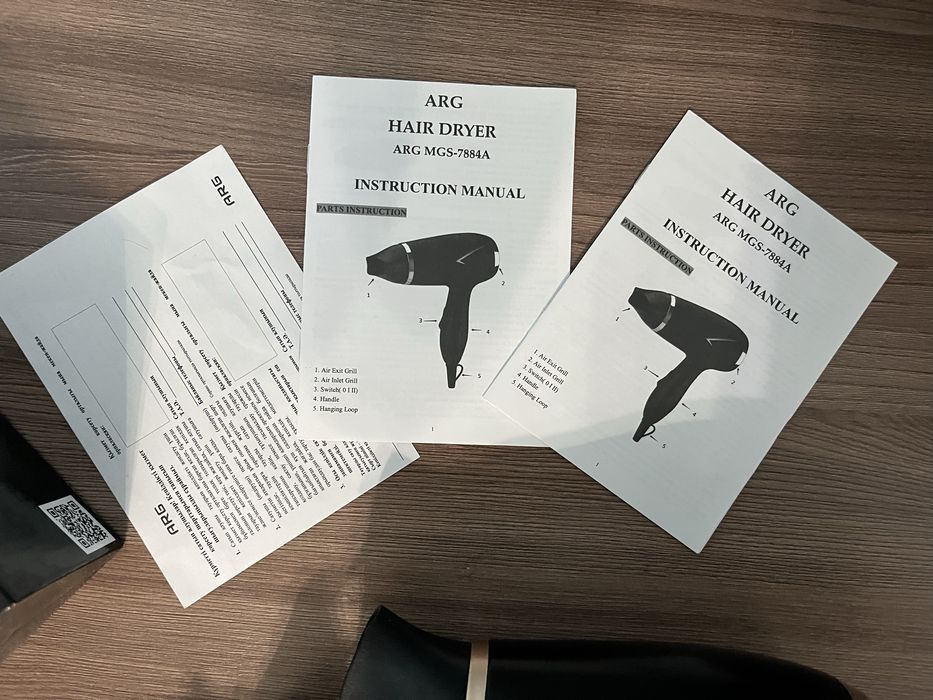 Продам компактный фен Arg за 5000 тг