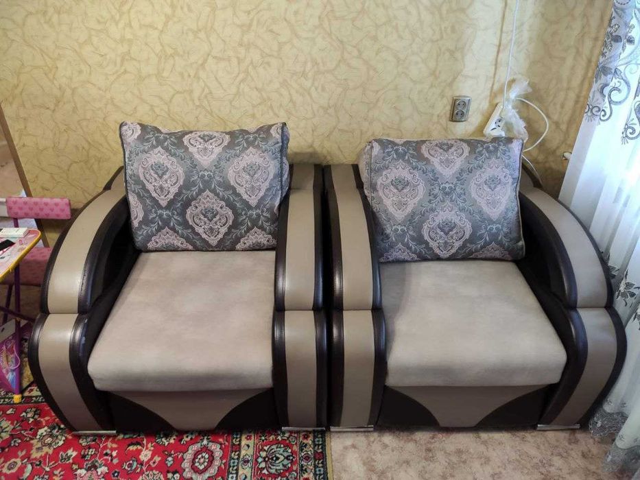 Мягкий уголок (диван + 2 кресла)