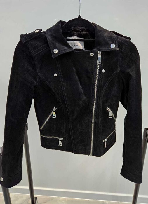 Дамско яке от естествен велур