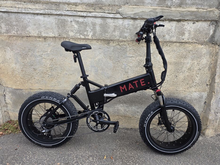 Bicicleta electrica MATE X roti 20" Fat Bike 20x4.0 pliabila (oras, munte, offroad) schimb cu mtb
