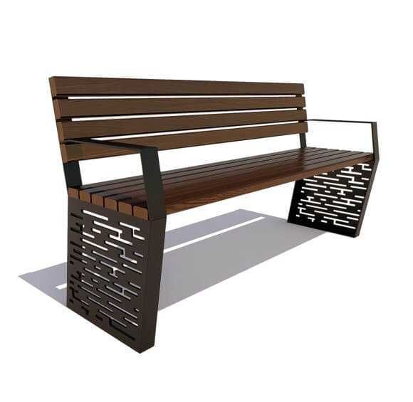 Скамейка декоративная