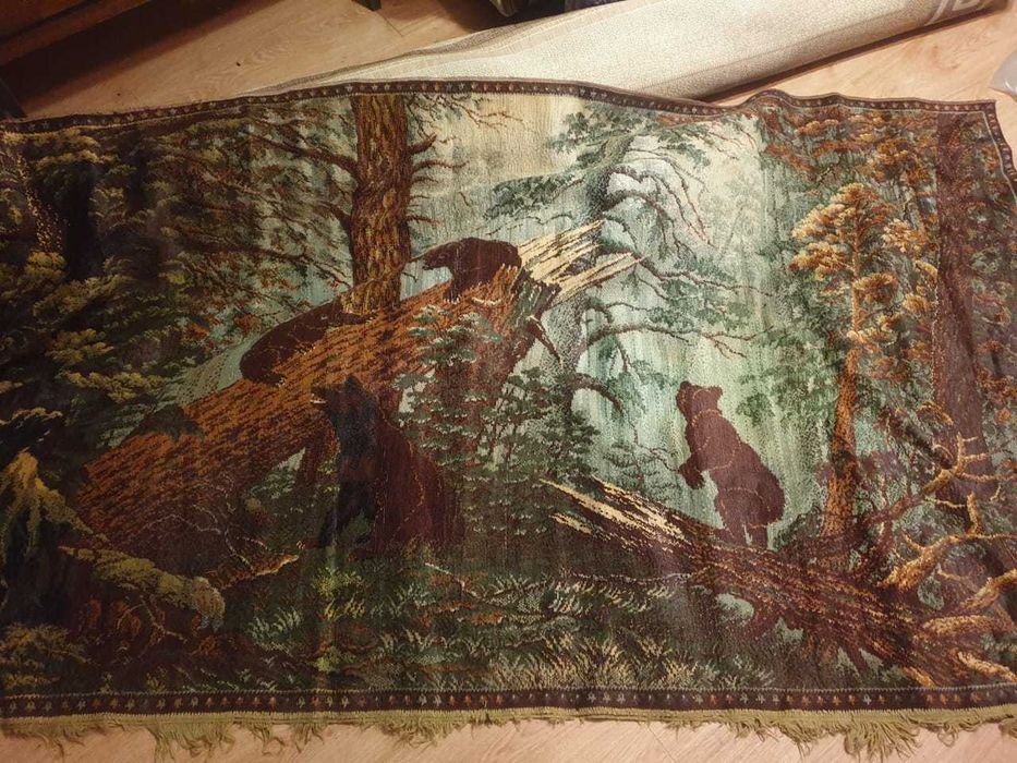 продам ковер с медведями